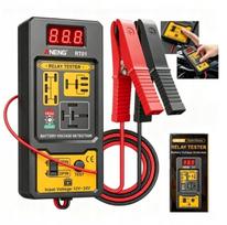 Automobilio relės testeris, 11–25V, su diagnostinėmis LED lemputėmis