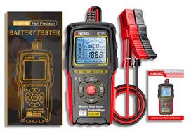 Akumuliatorių testeris ANENG BT175, 12V/24V, LCD ekranas