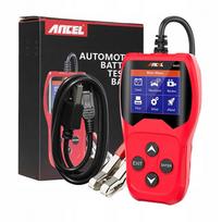 Automobilio akumuliatoriaus testeris ANCEL BA201 su LCD ekranu, 8–16 V DC