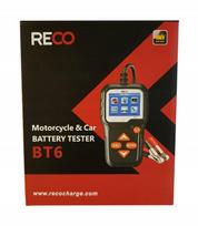 Akumuliatorių testeris RECO BT6, 6V/12V