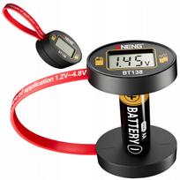Baterijų testeris Aneng BT138 su LCD, tinka AA, AAA, 9V, 1,5V baterijoms