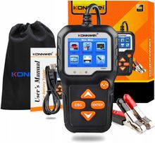 Akumuliatoriaus ir generatoriaus testeris Konnwei KW650, 6V/12V, LCD