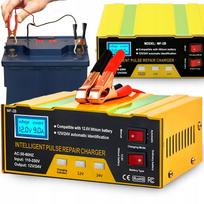 Automobilio akumuliatoriaus įkroviklis su remonto funkcija, 12V/24V