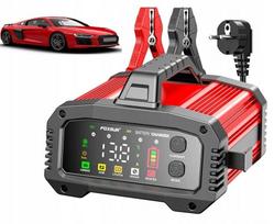 Automobilinis akumuliatorių įkroviklis su paleidimo funkcija, 12V/24V, 25A, AGM Booster