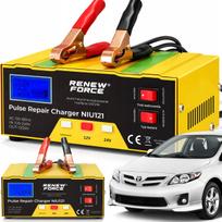 Automobilinis akumuliatoriaus įkroviklis su remonto funkcija, 12V/24V