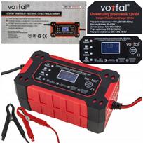 Automatinis akumuliatoriaus įkroviklis su LCD, 12V, 6A