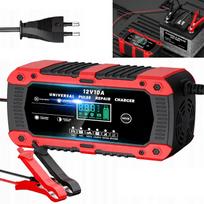 Automatinis automobilio akumuliatoriaus įkroviklis 12V 10A su akumuliatoriaus atnaujinimo funkcija