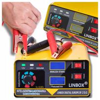 Automatinis akumuliatoriaus įkroviklis su taisymo funkcija, 12V/24V, 20A