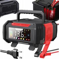 Automobilinis akumuliatoriaus įkroviklis 12V/24V, 15A, Smart