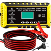 Automatinis automobilių akumuliatoriaus įkroviklis su 12V/24V remonto funkcija