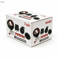 Universalus priekabos kablio modulis su 7 PIN LED CAN HAK