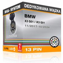Priekabos jungtis BMW X3 G01/iX3 G01 2017–2024, 13 kontaktų
