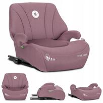 Vaikiška automobilinė kėdutė Lorelli su atlošu, i-Size, 125-150 cm, ISOFIX, 2in1, rožinė