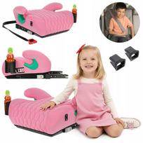 Automobilinė kėdutė su ISOFIX, rožinė, R129, 125–150 cm