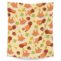 Voveraitės metamas pledas Minkštas jaukus lengvas flanelinis pledas sofai biurui kelionėms Pūkuotas, minkštas, pliušinis šiluma moterims merginoms 130cm x 150cm