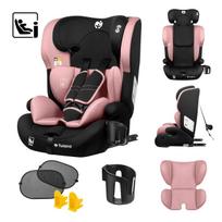 Automobilinė kėdutė Tulano, ISOFIX, rožinė, i-Size, 9–36 kg, 76–150 cm, TOP TETHER