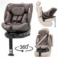 Automobilinė kėdutė CARRELLO i-Size R-129, 0–36 kg, 360° pasukama, 40–150 cm