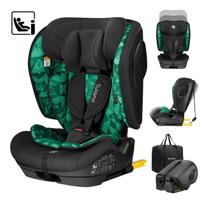 Automobilinė kėdutė Tulano ISOFIX, 9-36 kg, 76-150 cm, sulankstoma, žalia