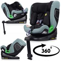 Automobilinė kėdutė su ISOFIX, 360° pasukama, i-Size, 15 padėčių