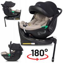 Vaikiška automobilinė kėdutė su pasukamu ISOFIX pagrindu, I-SIZE, 0–13 kg, 0–87 cm