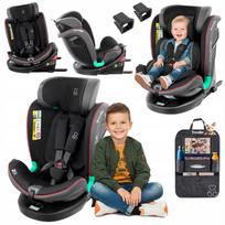 Automobilinė kėdutė su pasukama baze 360°, 40–150 cm, i-Size R129, ISOFIX, su daiktų dėklu