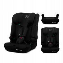 Automobilinė kėdutė Kinderkraft I-COMFY, 76-150 cm, 9-36 kg, i-Size, juoda