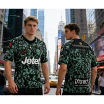 2026 Anglija Naujas Leigh Leopards Regbio Sportinis Džersis JK Vyriškas Britiškas M gray
