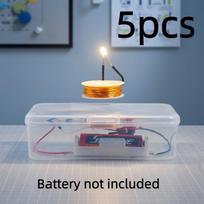 Indukcinis elektromagnetinis „Pasidaryk pats“ mokslo eksperimentų rinkinys vaikams, pradinė mokykla, elektra, populiariosios mokslo medžiagos, kosmoso užėmimas