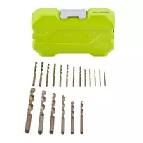 Ryobi HSS grąžtai metalui - 19 vnt. komplektas