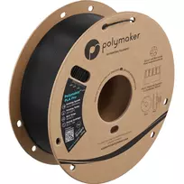 Polymaker PolySonic High Speed PLA Pro 3D spausdintuvo kaitinamoji medžiaga, 1.75 mm, 1 kg, juoda