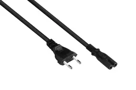 Kabelmeister Euro maitinimo laidas Type C į C7/Euro 8 lizdą, 10m, juodas, 0,75mm²