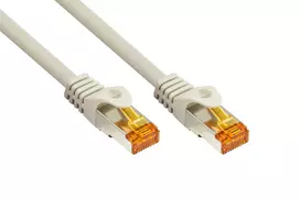 KABELMEISTER Cat.7 S/FTP tinklo kabelis, RJ45, TPE apvalkalas, be halogenų, pilkas, 2m