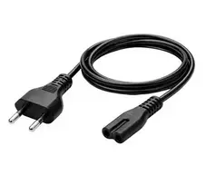 MediaRange MRCS346 IEC maitinimo laidas 1,5 m Europlug į C7 Figure-8 juodas