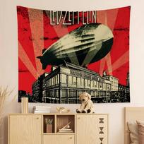 Klasikinė grupė L-Led Z-Zeppelin Pasidaryk pats Sieninė gobelenas Svetainei Namų Bendrabučio Dekoras Sienos Meno Dekoras 100X150CM
