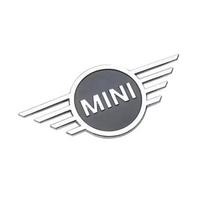 Mini Cooper Countryman F54 F55 F56 F60 F57 ABS Automobilio Emblema Galinė Priekinė Ženklelio Lipdukas Išorės Apdaila Auto Logotipo Aksesuarai rdxzk11 14.45x6.5CM sidabro pilka spalva