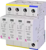 ETI ETITEC C T2 275/20 3+1 apsaugos nuo viršįtampių įtaisas, 2 tipo, 275 V AC, 4 polių 002440403