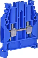 ETI ESC-CBC.4B Neutralus gnybtų blokas, vieno lygio, 4 mm², 12 kV, mėlynas 003903045