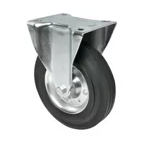 Wagner design yourself fiksuotas ratukas RO 8200 sidabrinis, 50 mm ratas, 50 kg apkrova, cinkuotas plienas 4820001