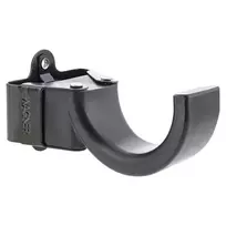 Wagner design yourself drabužių kabykla WH 2097 su 1 kabliu, juoda, 1 vnt.