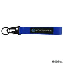 Automobilio logotipas Raktų pakabukas Madingas Nailoninis Vanago Sagtukas Raktų pakabukas Volkswagen VW GTI Passat Sharan MK6 Tiguan Bora Jetta CC Beetle kc2 mėlyna
