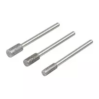 Wolfcraft 5987000 deimantinių šlifavimo galvučių rinkinys, cilindrinis, 3 dalių