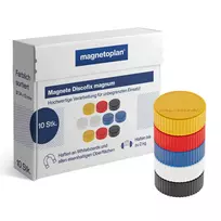 Magnetoplan Discofix Magnum magnetukai lentai, 34 mm, 10 vnt. 1660010
