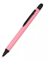 ONLINE SCHREIBGERÄTE ALU Stylus tušinukas su stiliumi, rožinis, mėlynas rašalas, 1 vnt. (32121/3D)