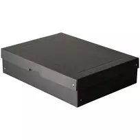 FALKEN PURE daiktų dėžė 14,0 L juoda 32 x 44 x 10 cm (1 vnt.) 22001688000F