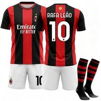 2627 Nauji AC Milan Namų Futbolo Marškinėliai Sportinis Kostiumas Leoglu Klubas Nr. 11 Pulisic 26 black