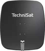 TechniSat SATMAN 65 PLUS palydovinė antena - 65 cm, 35,7 dBi stiprinimas, HDTV, stiebo tvirtinimas, šviesiai pilka