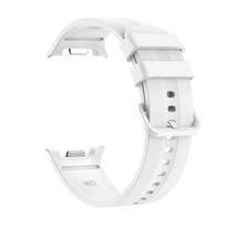 2026 Naujas Originalus Silikoninis Dirželis Samsung Galaxy Watch 9 laikrodžiui Pakeičiamas Dirželis Samsung Galaxy Watch 9/8 Klasikinis Dirželis Galaxy Watch 9 8&S balta