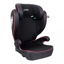 Petex Basic Plus 1602 rožinė HDPE vaikiška automobilinė kėdutė ECE R129 i-Size 100-150 cm