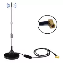 Midland Albrecht MAG31 DAB+ magnetinio pagrindo antena su stiprintuvu, Band III, 3 m kabelis, SMB jungtis 62336