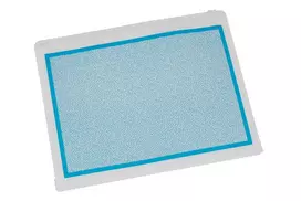 BOI Dokutech pacientų daiktų maišelis su slankiojančiu užtrauktuku, mėlynas/baltas, 10 vienetų 9318-00061